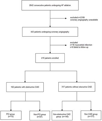 The Association Between Recurrence of Atrial Fibrillation and Revascularization in Patients With Coronary Artery Disease After Catheter Ablation